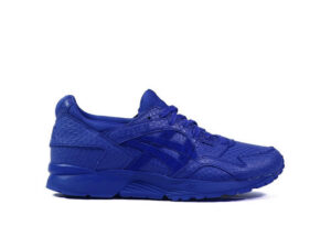 asics gel-lyte V leather snake triple navy h51ek_9016 купить