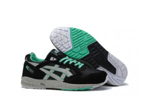 asics gel-saga black mint h137K_9011 купить