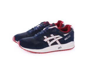 asics gel-saga navy red white h4a4n_5010 купить