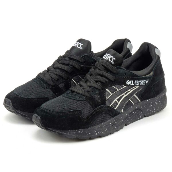 asics x atmos gel lyte v speckle black H318V