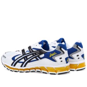 asics gel kayano 5 360 white yellow 1021a159-100 купить