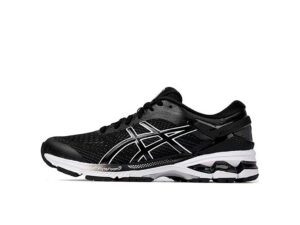 asics gel kayano 26 black and white 1012A457_001 купить