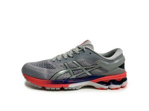 asics gel kayano 26 grey red купить