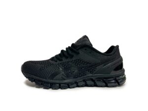 asics gel quantum 360 knit black T728NAB купить