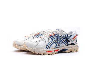 asics gel-kahana 8 white blue red 1011b109_203 купить