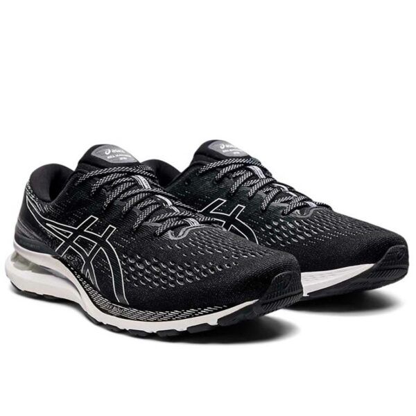 asics gel kayano 28 4E wide black white 1011B191_003