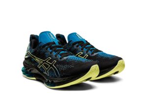 asics kinsei blast black glow yellow 1011B203_004 купить