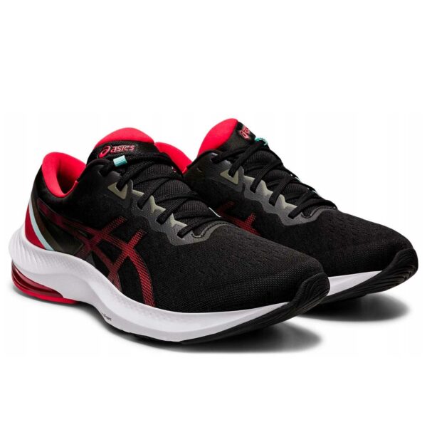 asics gel pulse 13 black electric red 1011B175_001