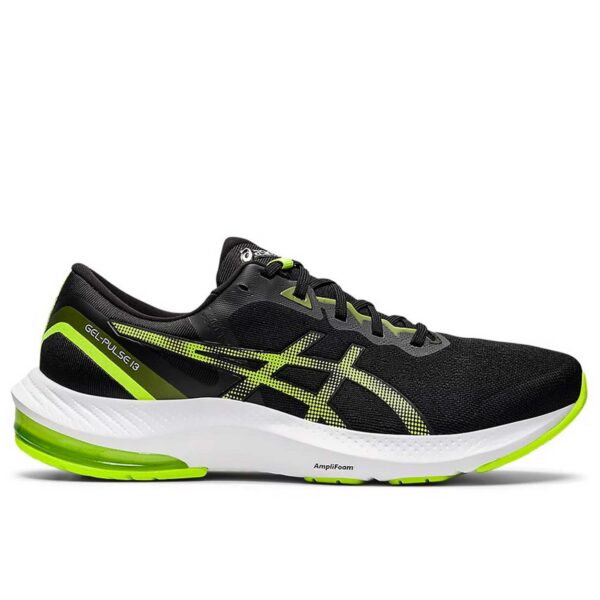 asics gel pulse 13 black hazard green 1011B175_004