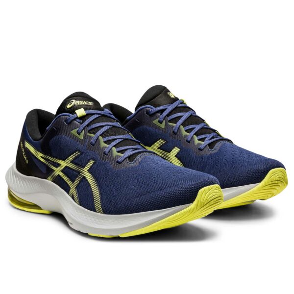 asics gel pulse 13 thunder blue glow yellow 1011B175_401