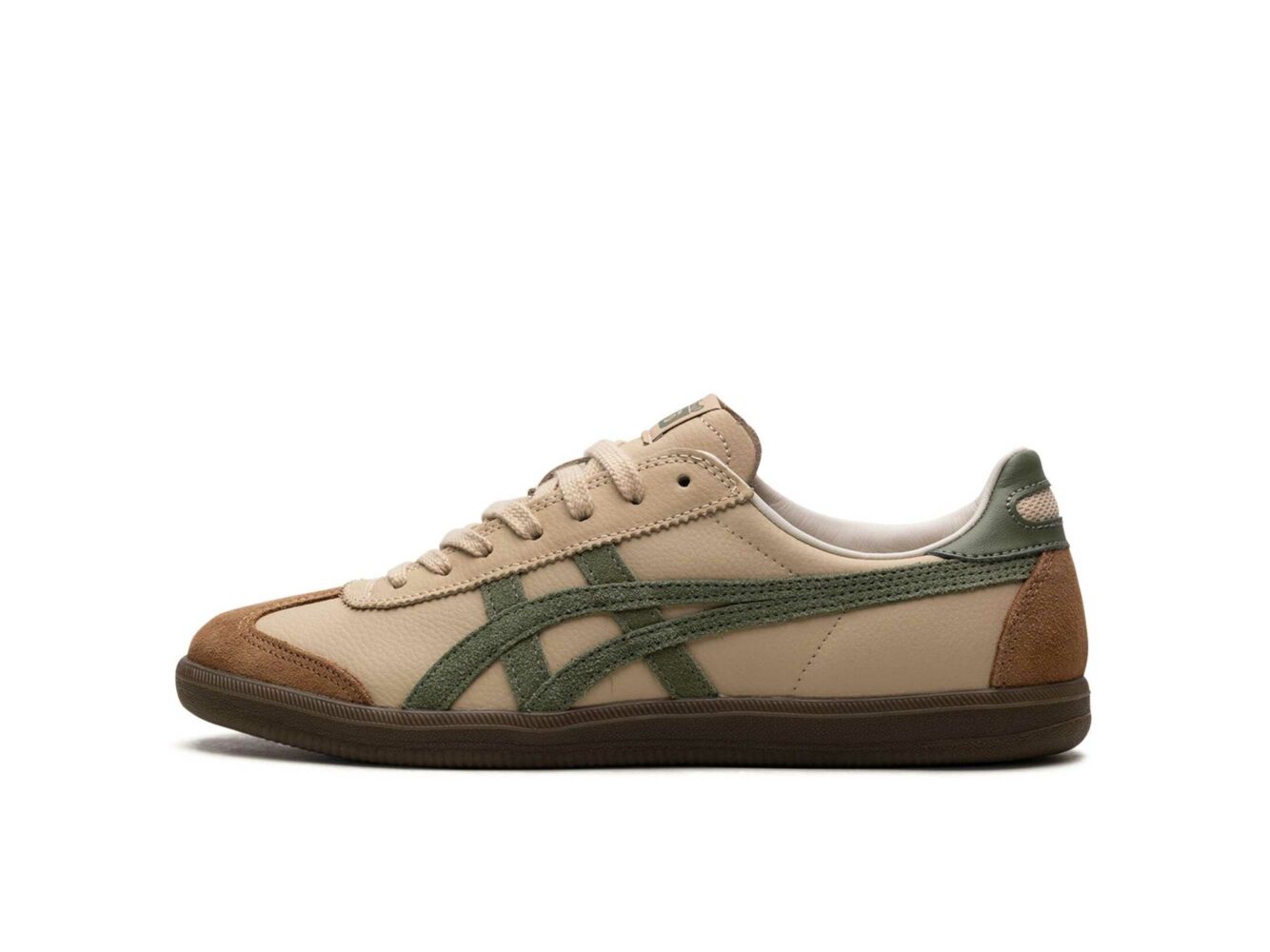 onitsuka tiger tokuten shoes beige green 1183C086_250 купить