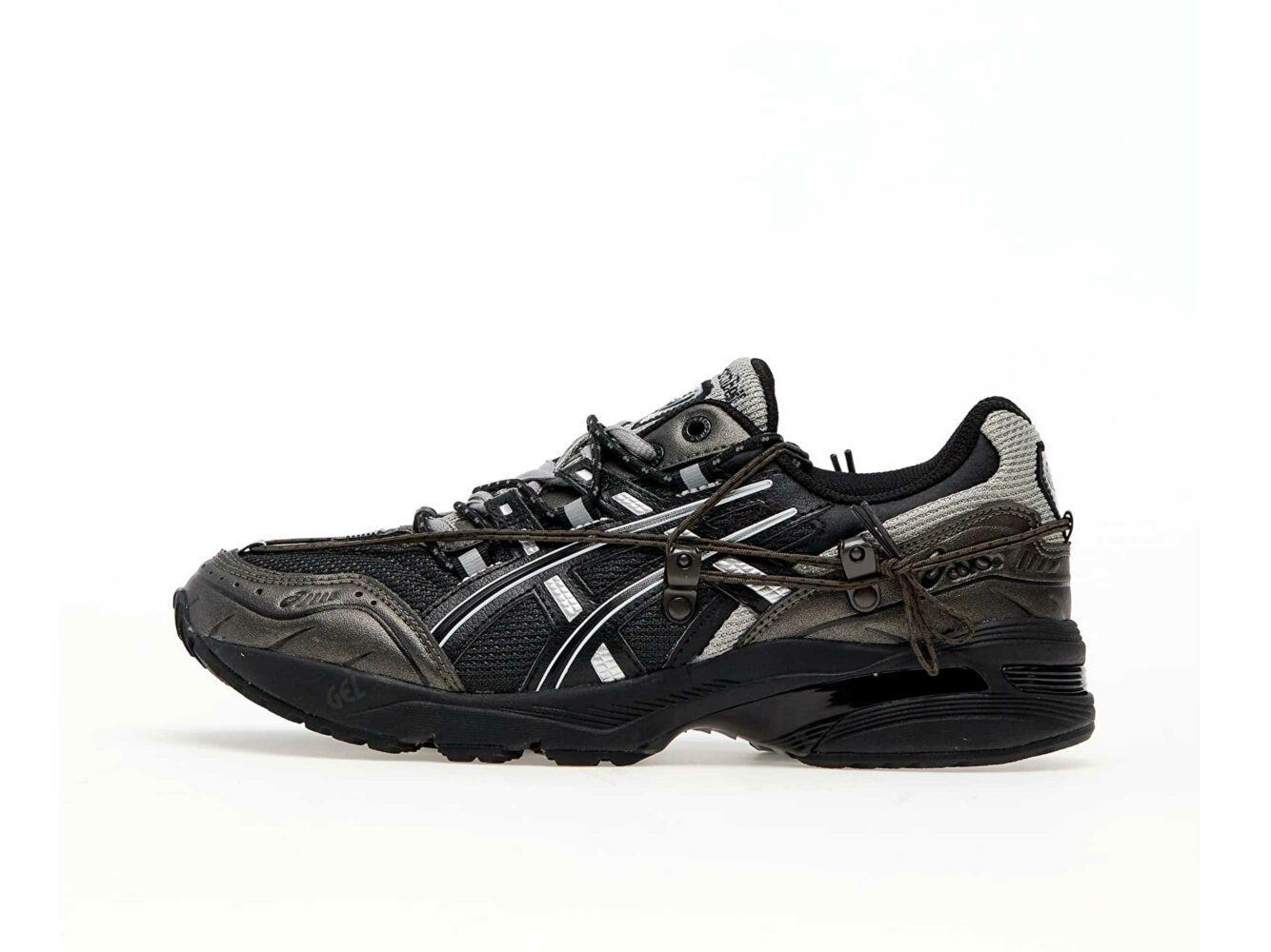 asics andersson bell x gel 1090 black silver 1203A115_006 купить