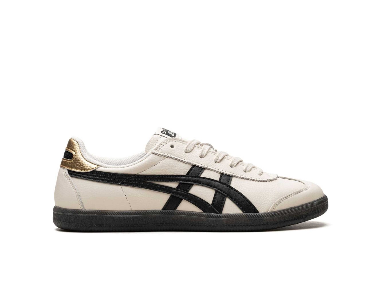 onitsuka tiger tokuten shoes white black gold 1183B938_100 купить