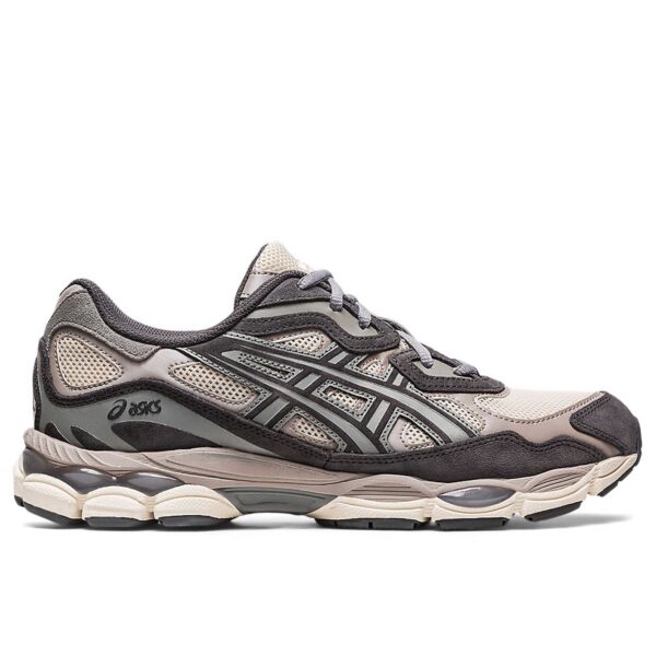 asics gel nyc oatmeal obsidian grey 1201A789_250