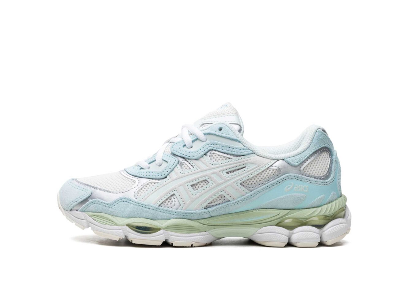 Купить Asics Gel Nyc Cream Aquamarine 1203A383_100